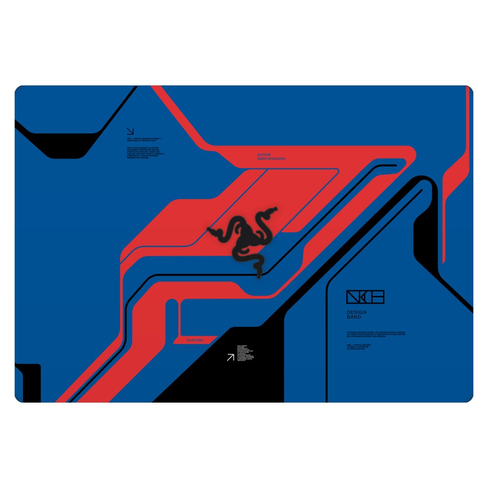 Razer Blade 15 RZ09-02705 laptop skin - Prime Blue