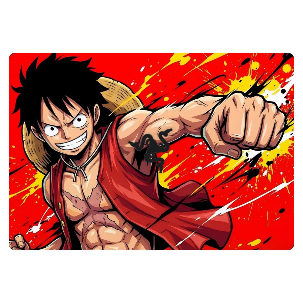 Razer Blade 15 RZ09-02705 laptop skin - Red Punch Revolution