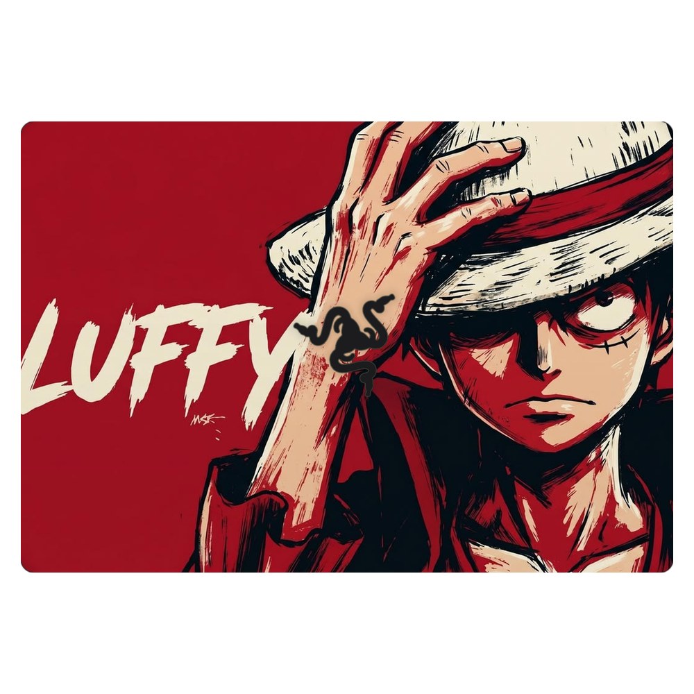 Razer Blade 15 RZ09-02705 laptop skin - Rubber Man Red