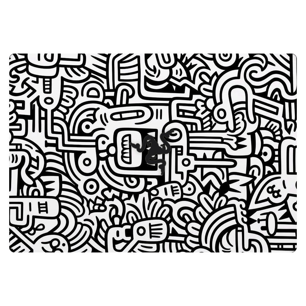Razer Blade 15 RZ09-02705 laptop skin - Surreal Abstract Illustration