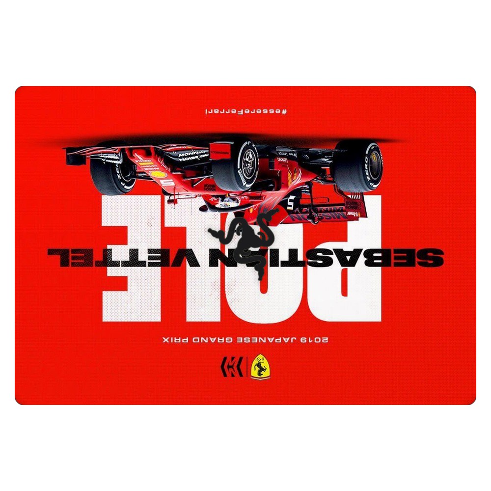Razer Blade 15 RZ09-02705 laptop skin - Vettel Suzuka Pole 2019