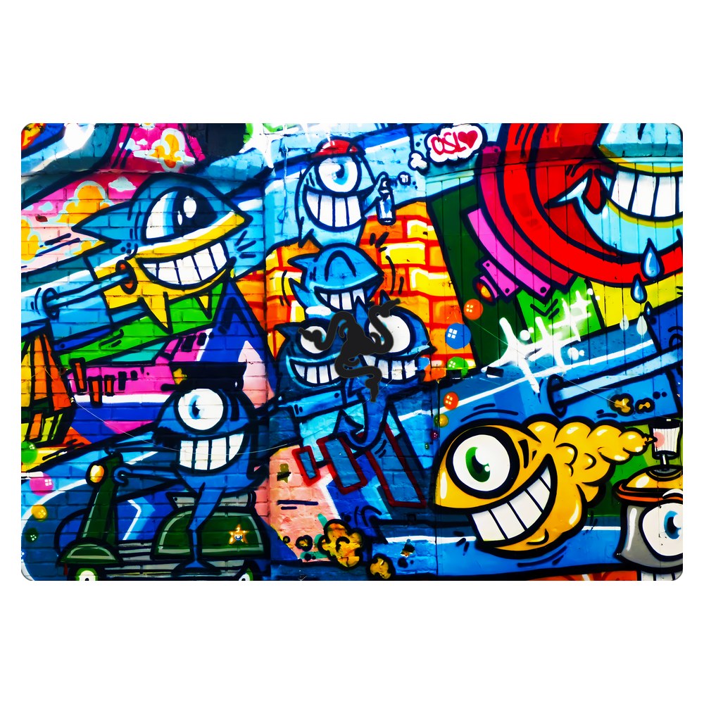 Razer Blade 15 RZ09-02705 laptop skin - Wall Graffiti