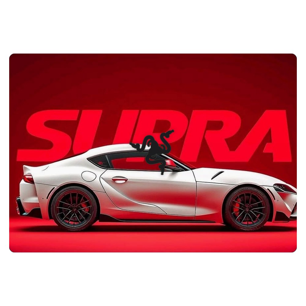Razer Blade 15 RZ09-02705 laptop skin - White Supra Studio Shot