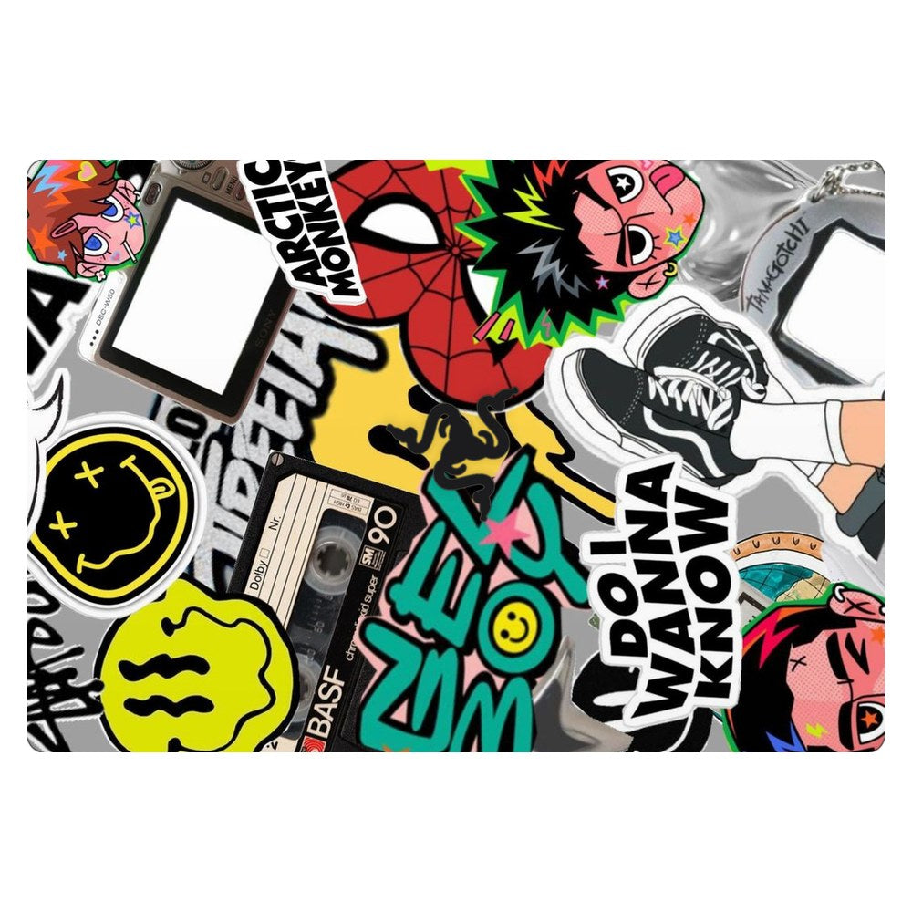 Razer Blade 15 RZ09-02705 laptop skin - Y2K Nostalgia