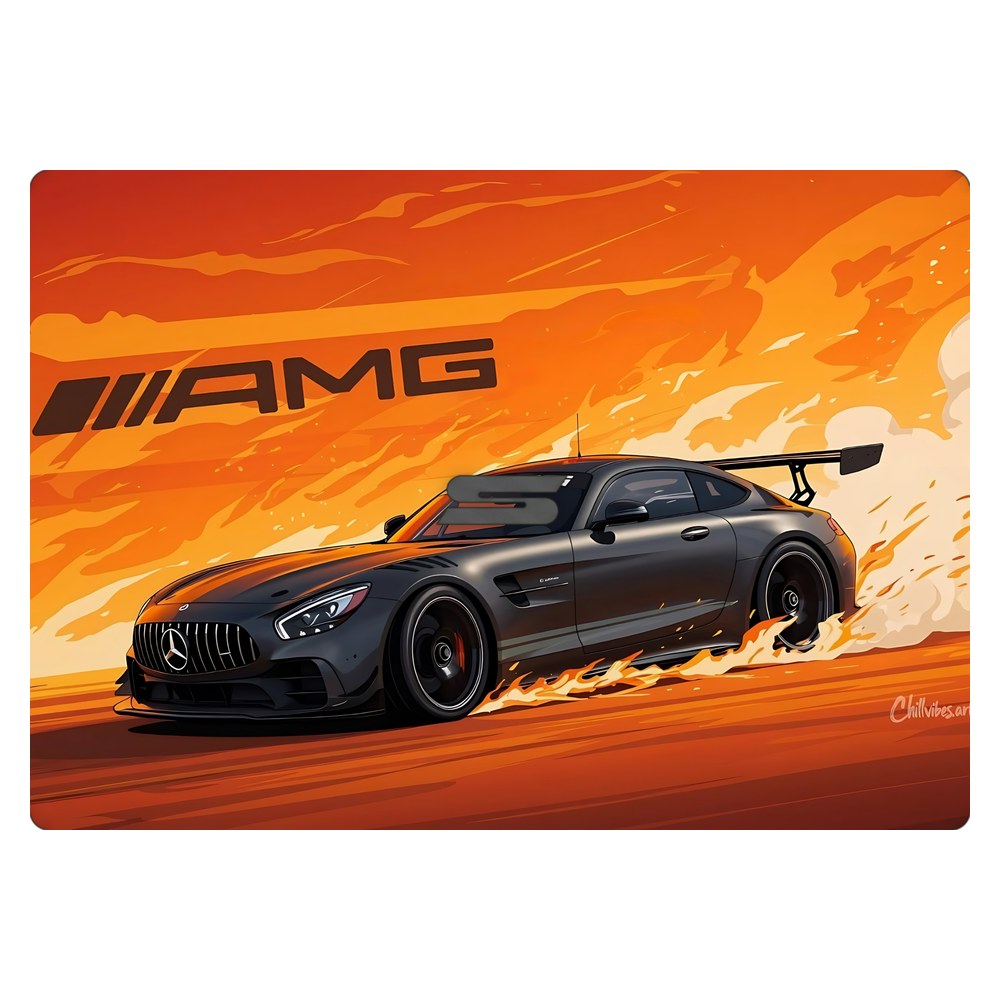 Schenker VIA 14 laptop skin - AMG GT Drift