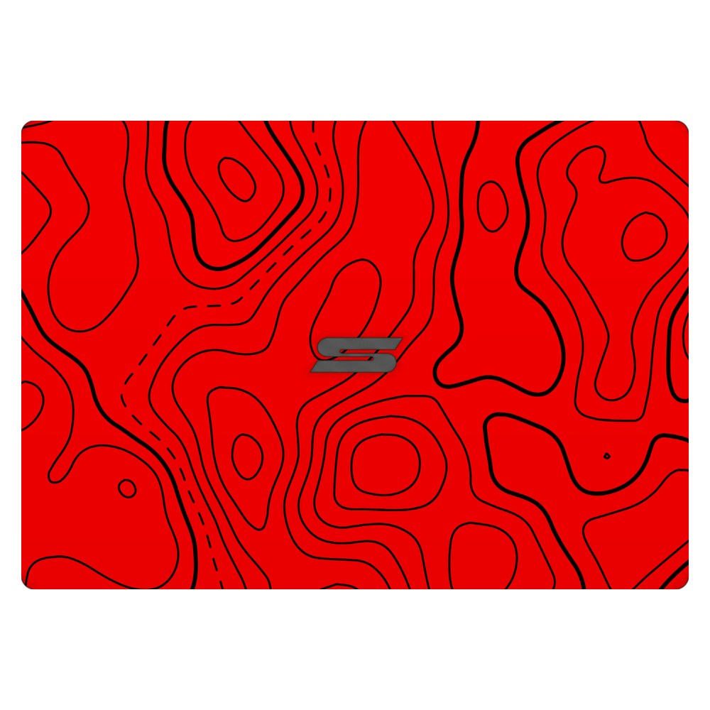 Schenker VIA 14 laptop skin - Damascus Red