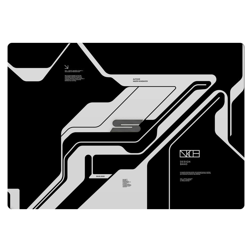 Schenker VIA 14 laptop skin - Dead Black