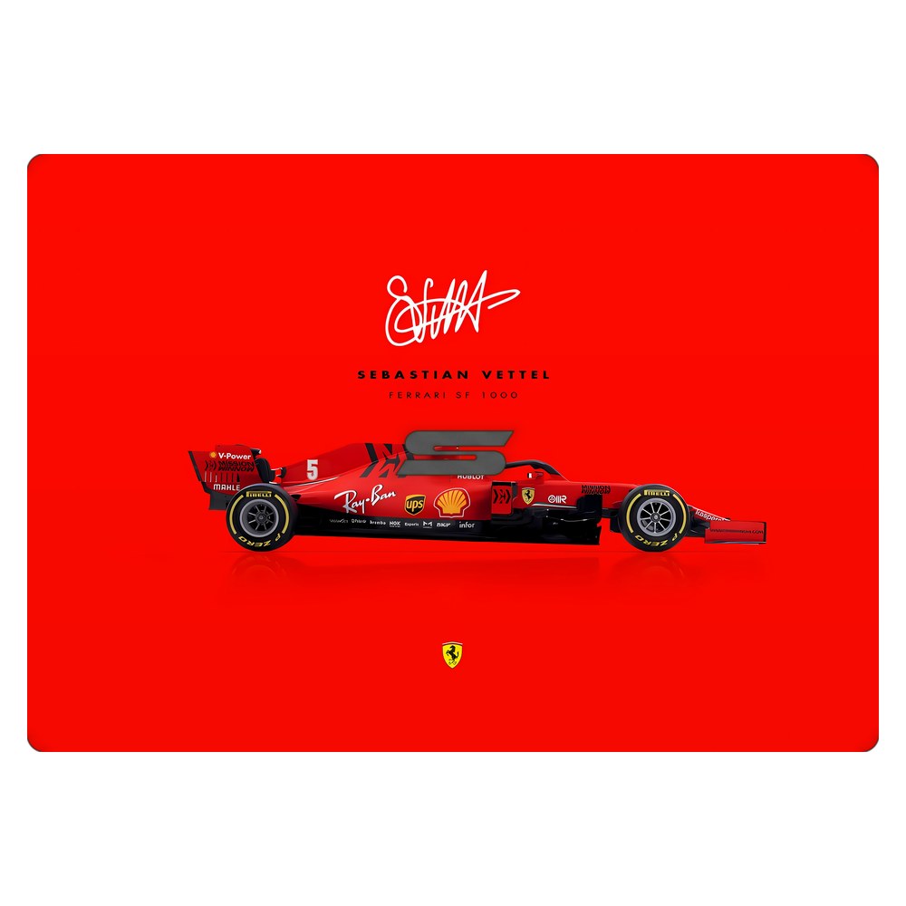 Schenker VIA 14 laptop skin - Ferrari