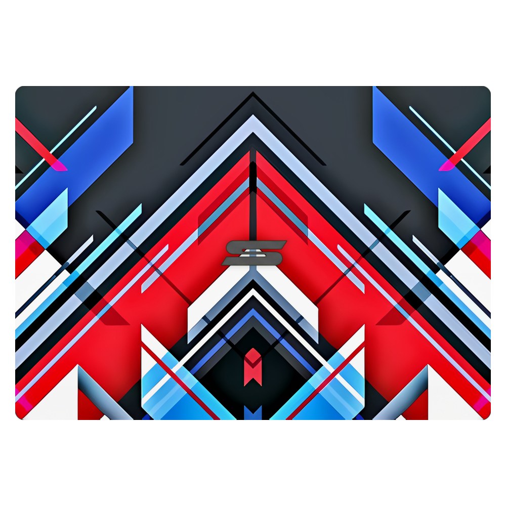 Schenker VIA 14 laptop skin - Galactic Red