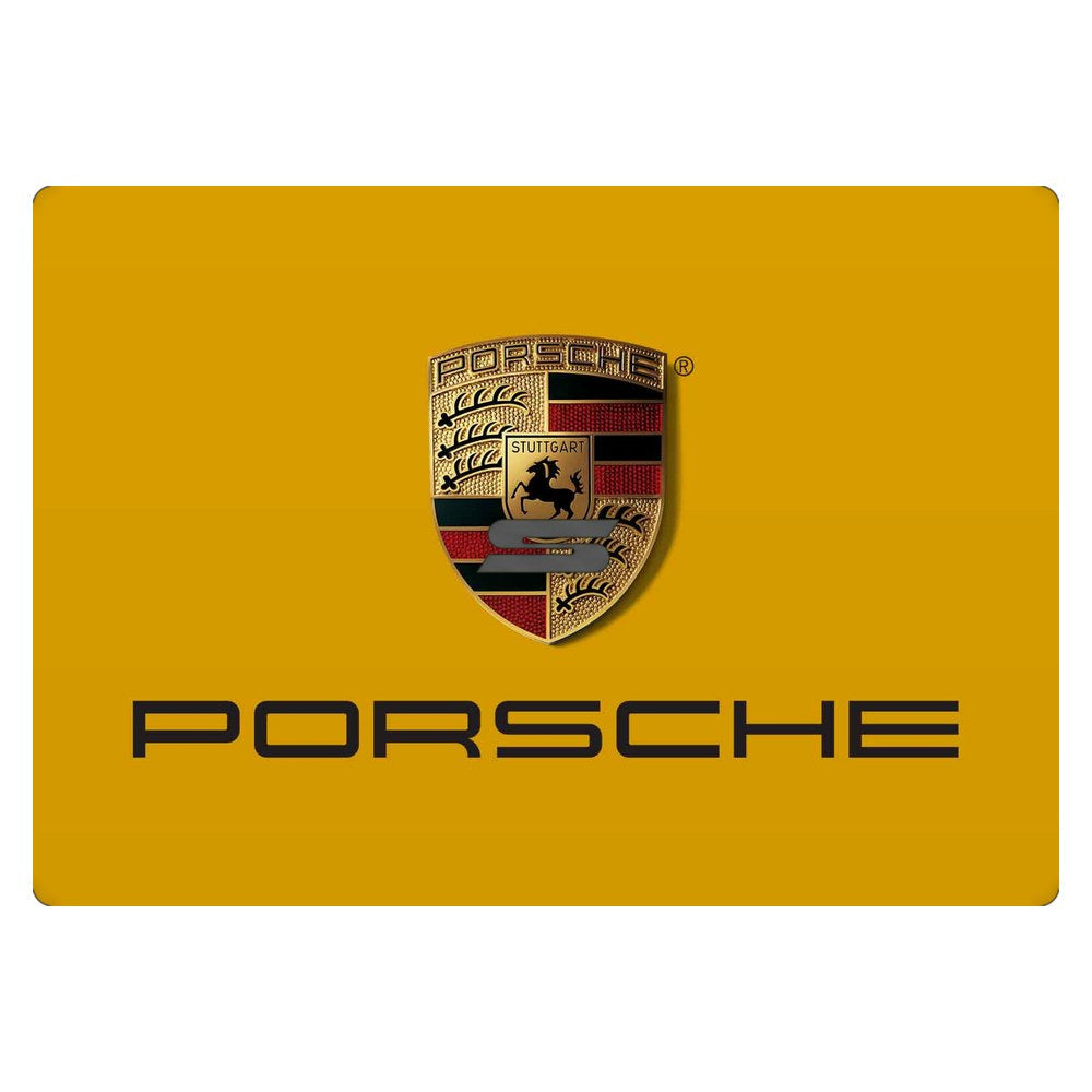 Schenker VIA 14 laptop skin - Golden Porsche