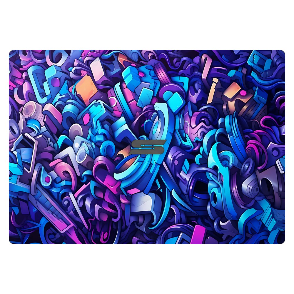 Schenker VIA 14 laptop skin - Graffiti B2