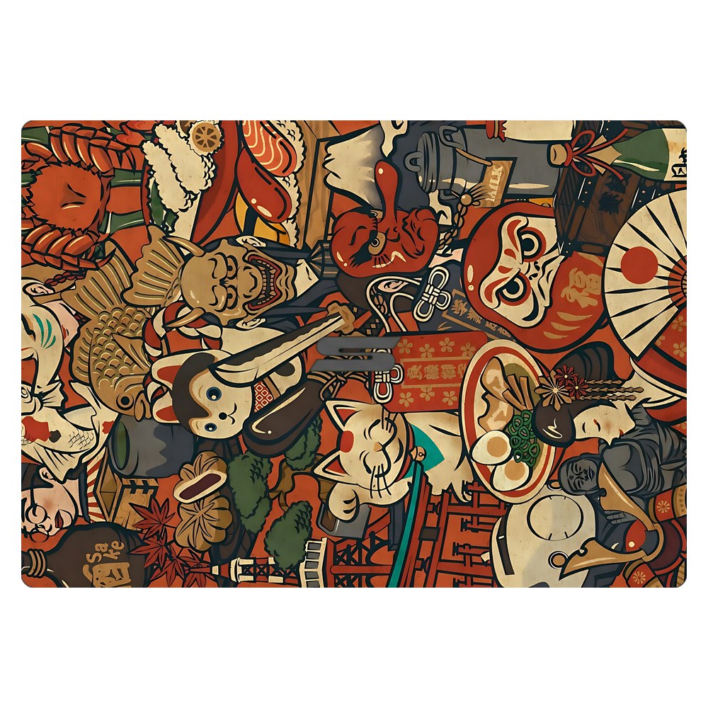 Schenker VIA 14 laptop skin - Koi Garden