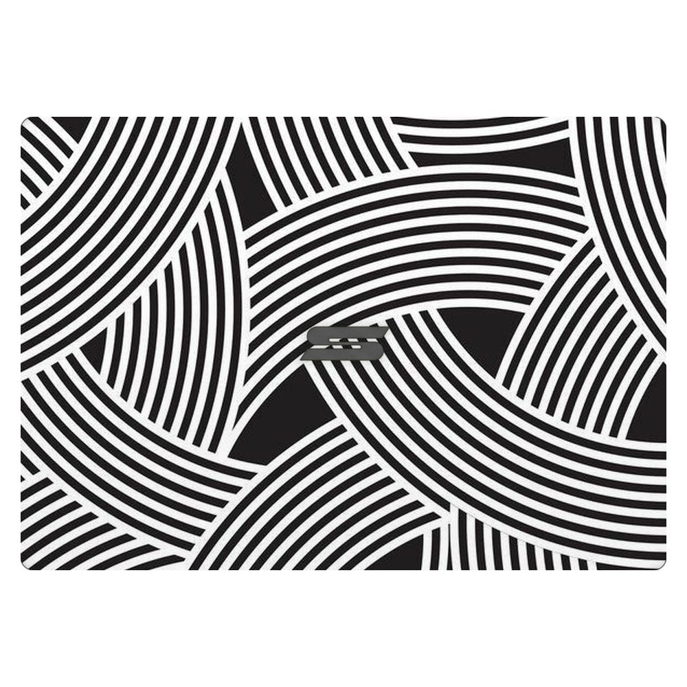 Schenker VIA 14 laptop skin - Minimalist Optical Pattern