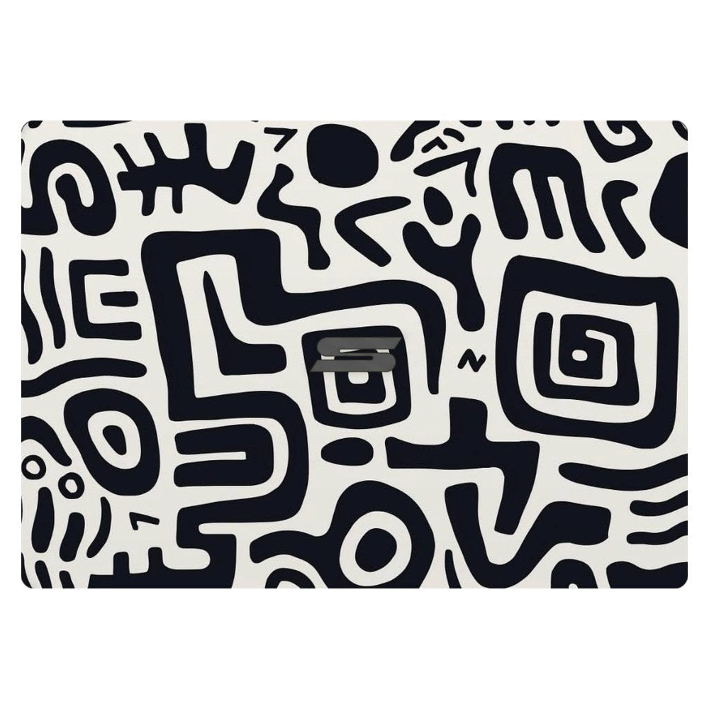 Schenker VIA 14 laptop skin - Minimalist Tribal Elements