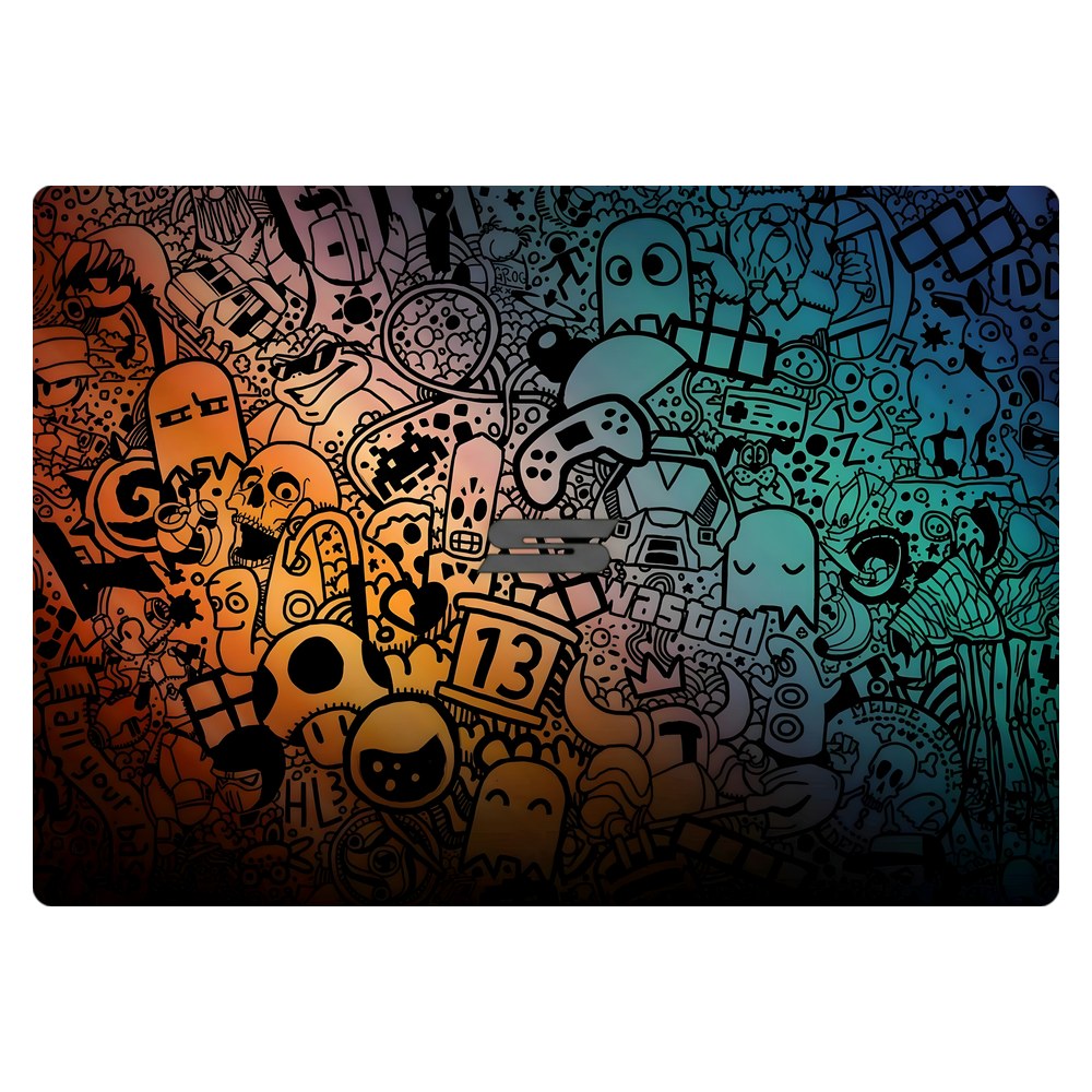 Schenker VIA 14 laptop skin - Modern Art