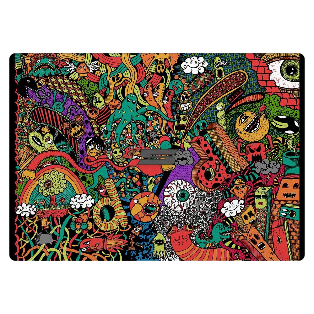 Schenker VIA 14 laptop skin - Nogre Doodle