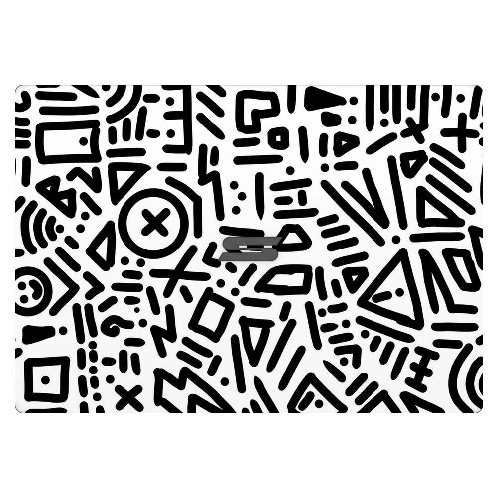 Schenker VIA 14 laptop skin - Playful Doodle Elements