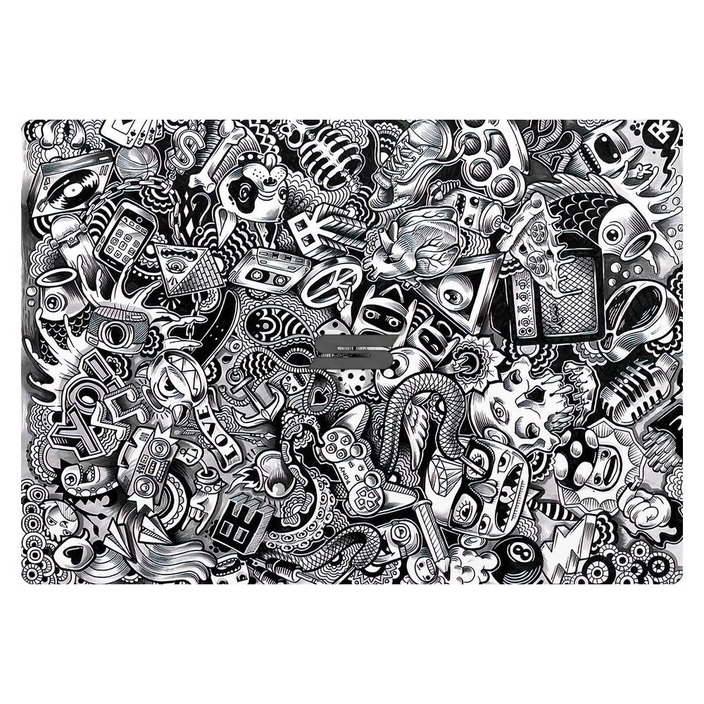 Schenker VIA 14 laptop skin - Pony Doodle