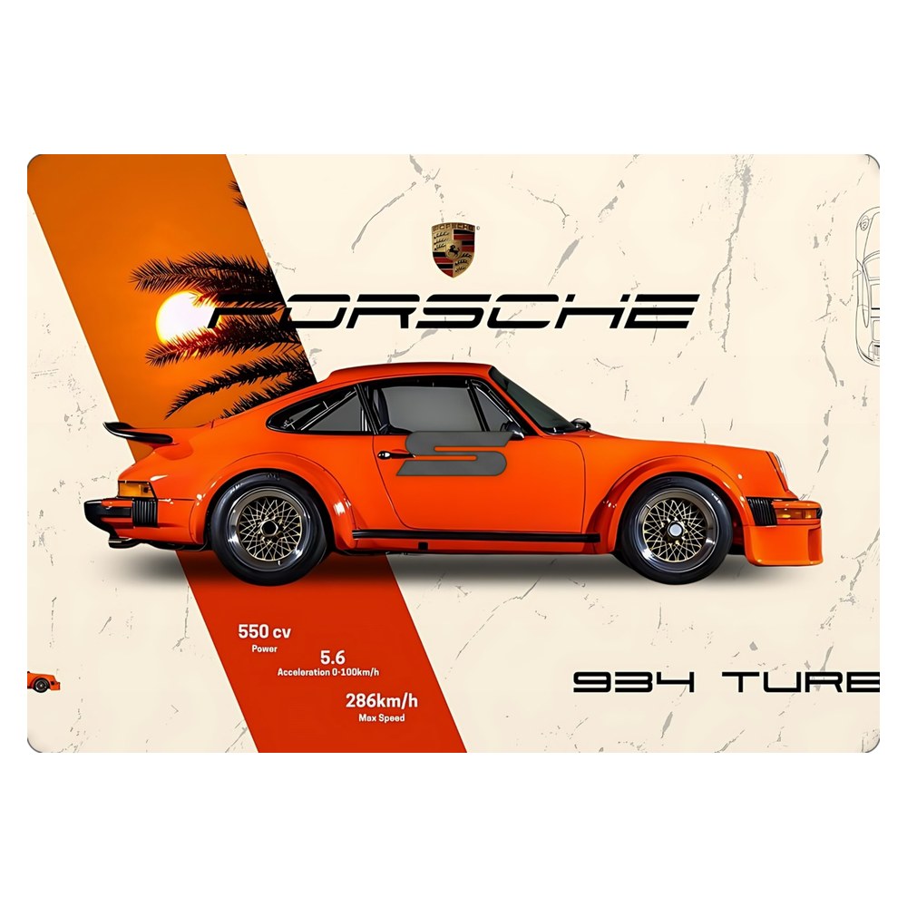 Schenker VIA 14 laptop skin - Porsche 934