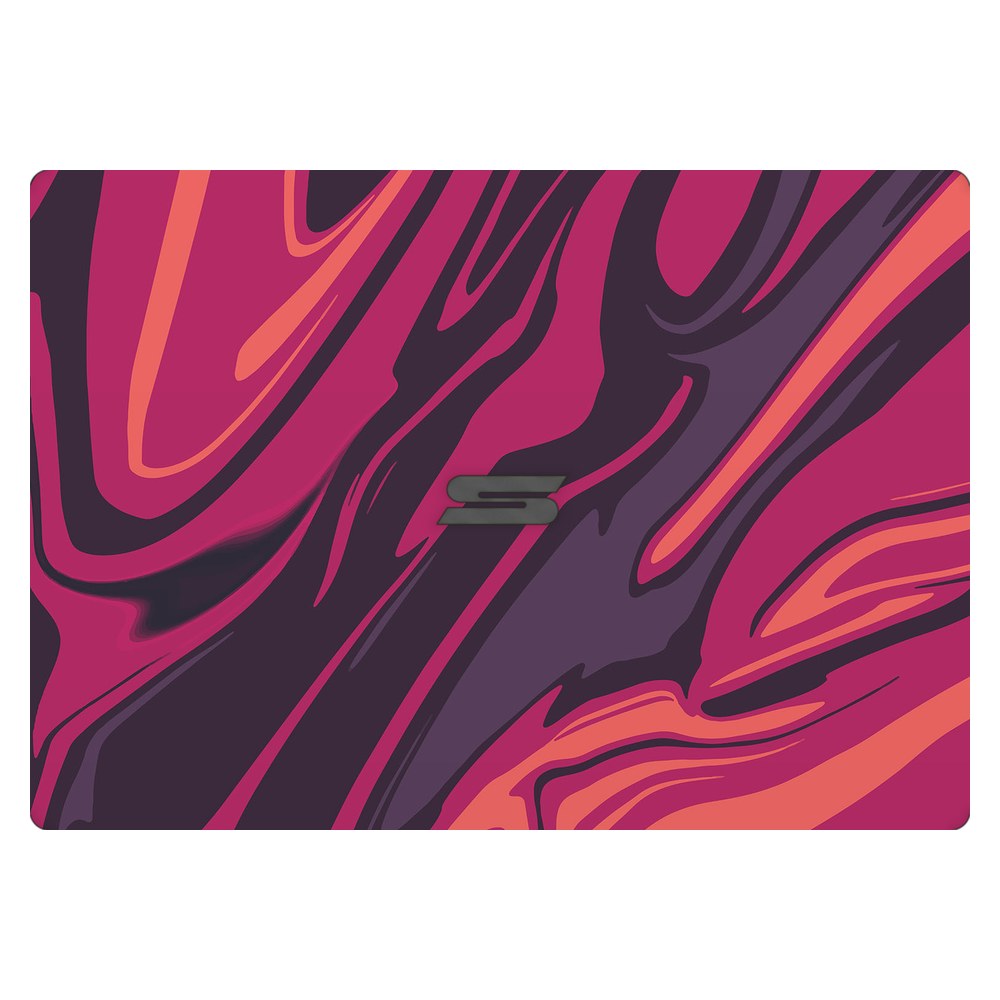 Schenker VIA 14 laptop skin - Poseidon Red