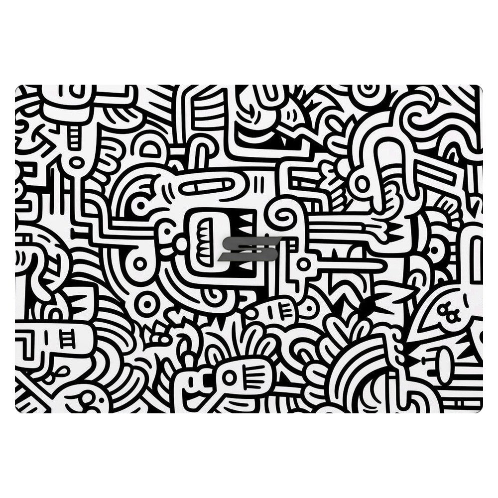 Schenker VIA 14 laptop skin - Surreal Abstract Illustration