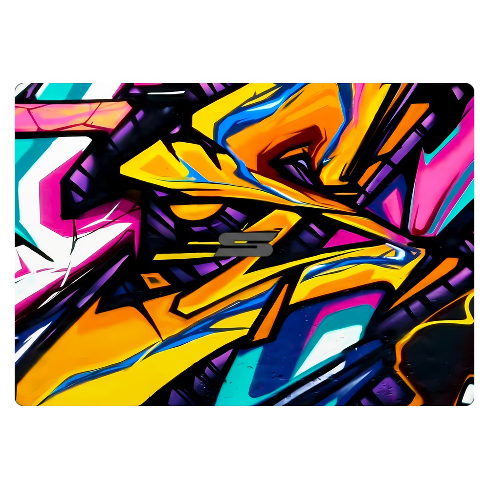 Schenker VIA 14 laptop skin - Urban Graffiti