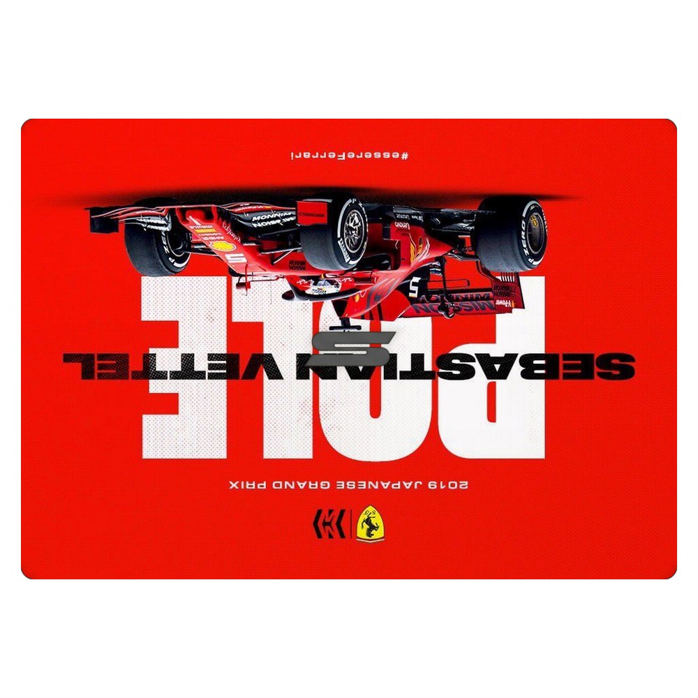 Schenker VIA 14 laptop skin - Vettel Suzuka Pole 2019