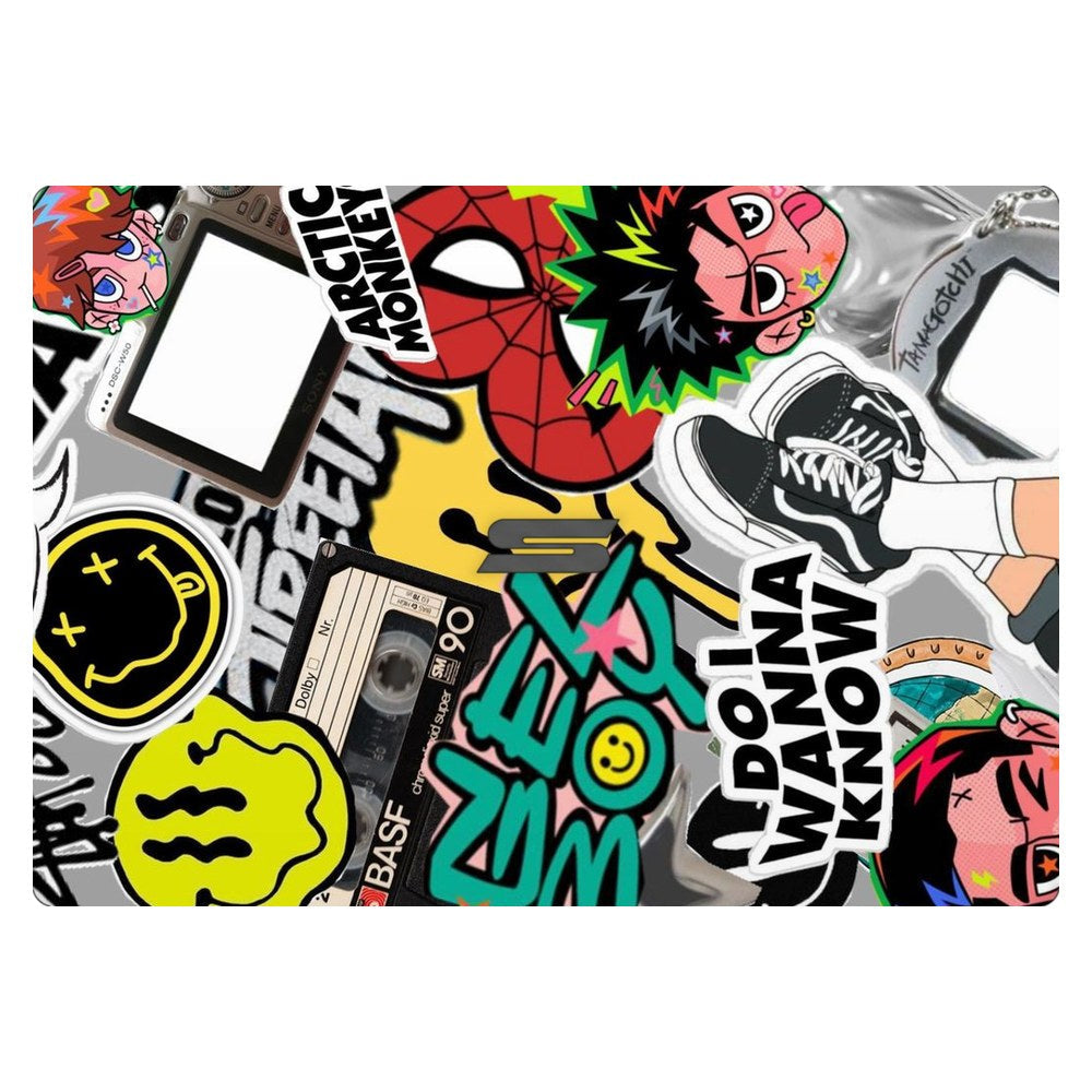Schenker VIA 14 laptop skin - Y2K Nostalgia