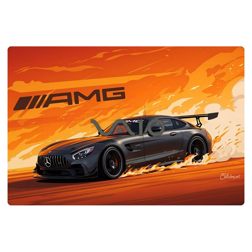 Sony VAIO SVF152 laptop skin - AMG GT Drift