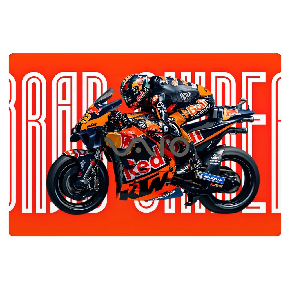Sony VAIO SVF152 laptop skin - Binder RedBull KTM Action