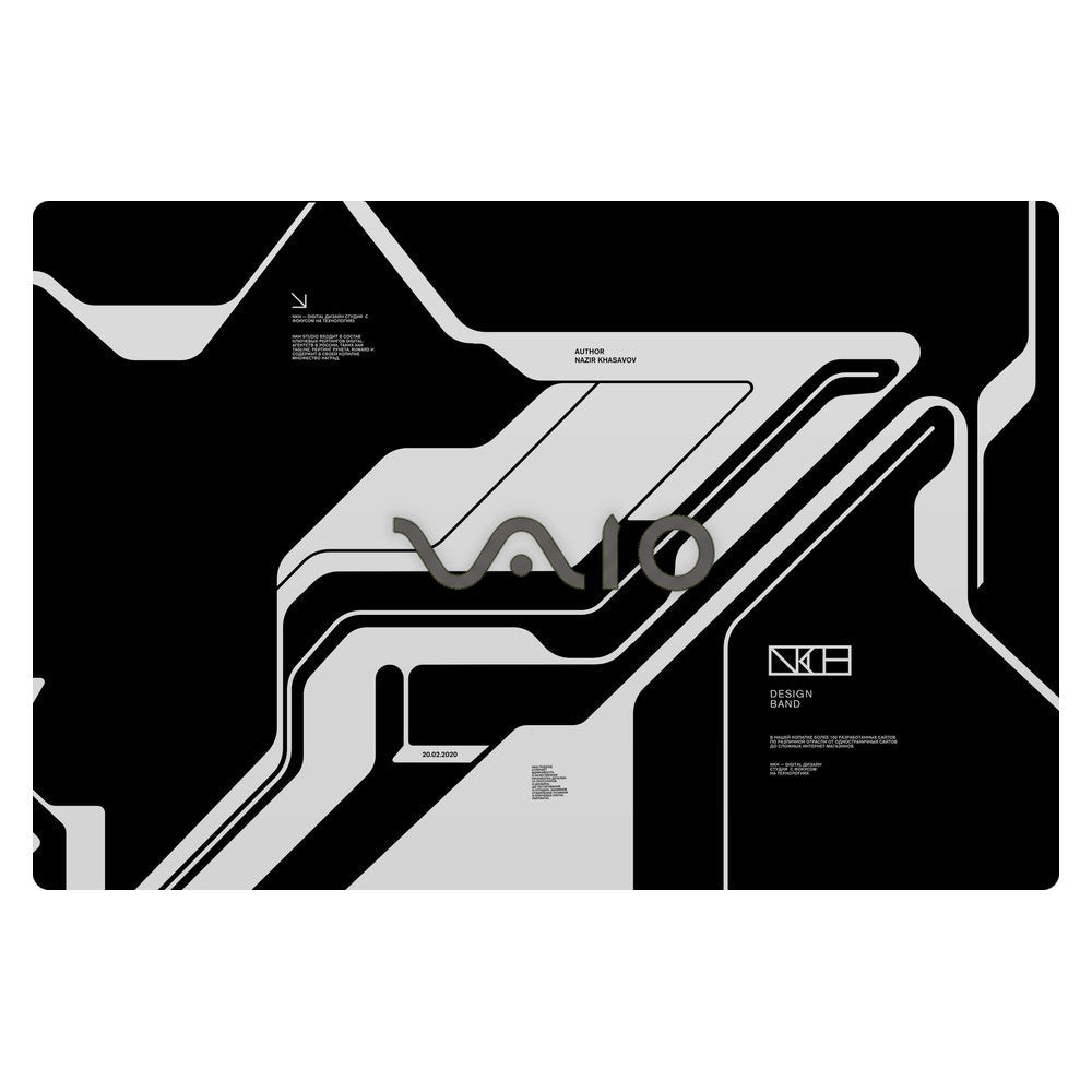 Sony VAIO SVF152 laptop skin - Dead Black