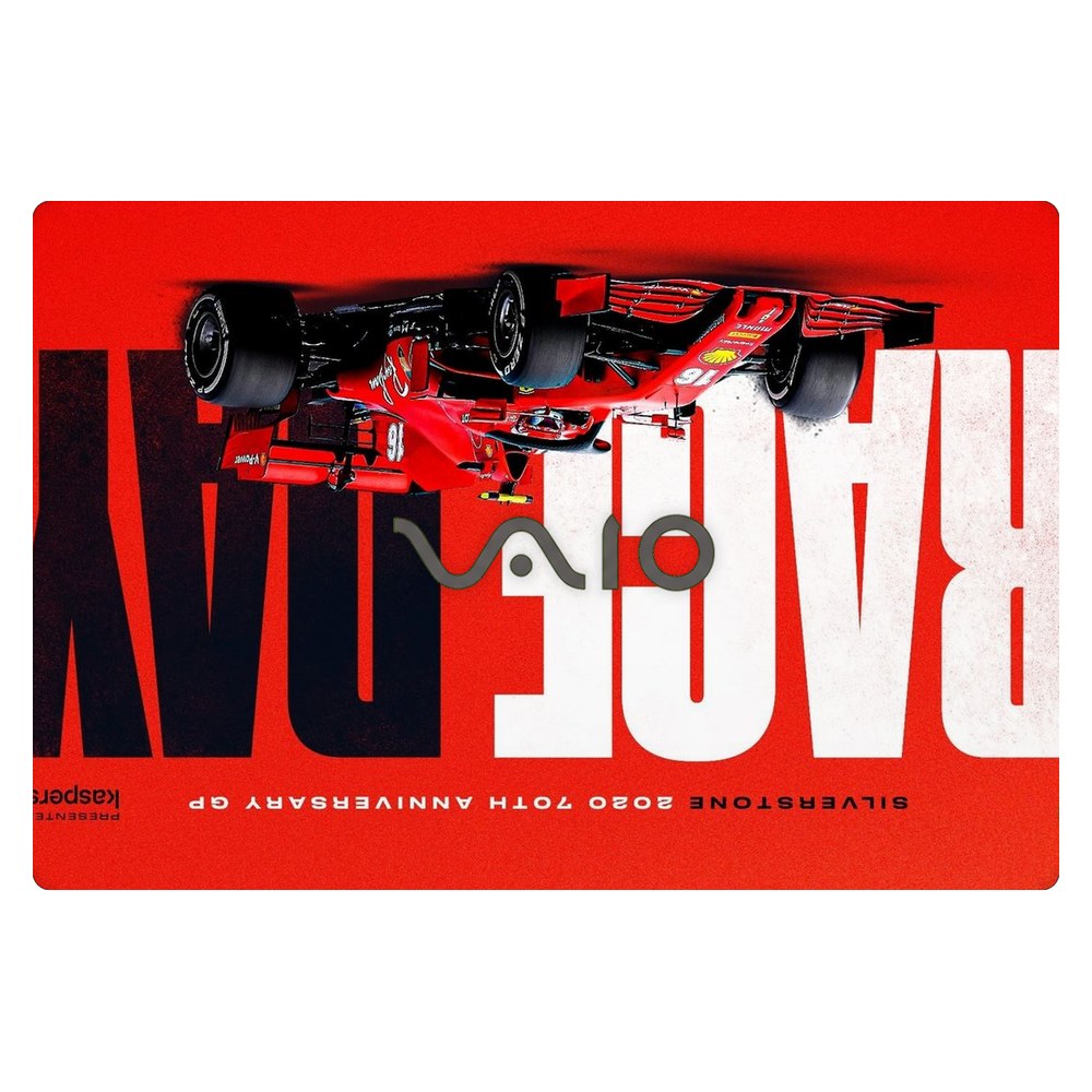 Sony VAIO SVF152 laptop skin - Ferrari Racing Graphic Red
