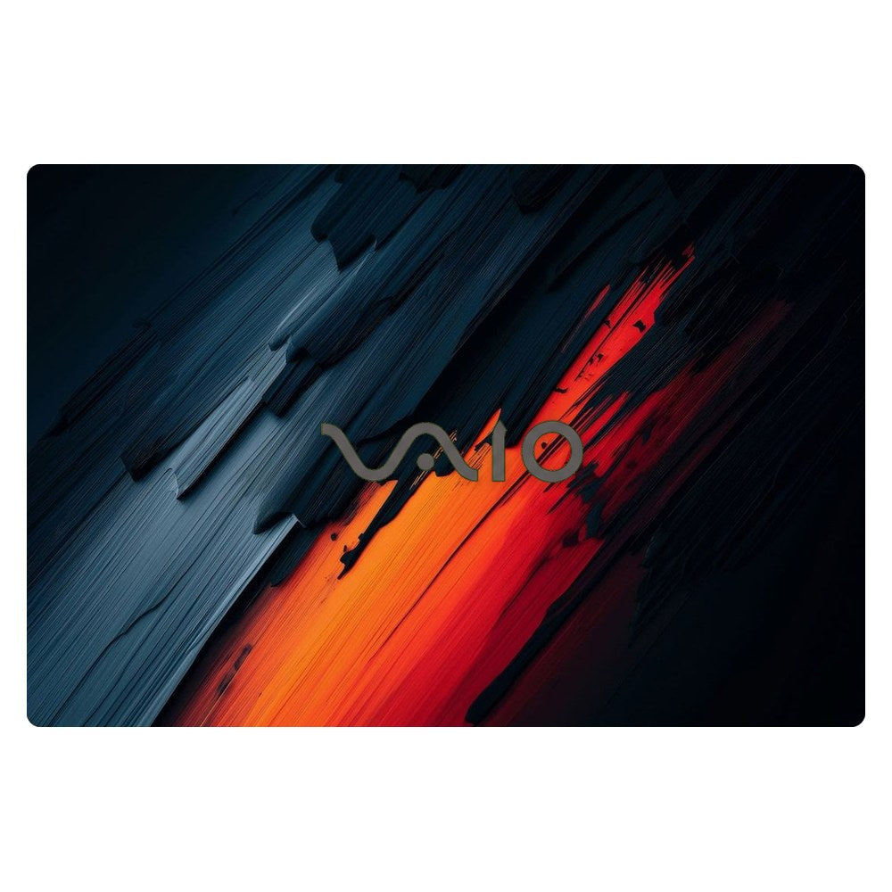Sony VAIO SVF152 laptop skin - Fire Paint Swipe