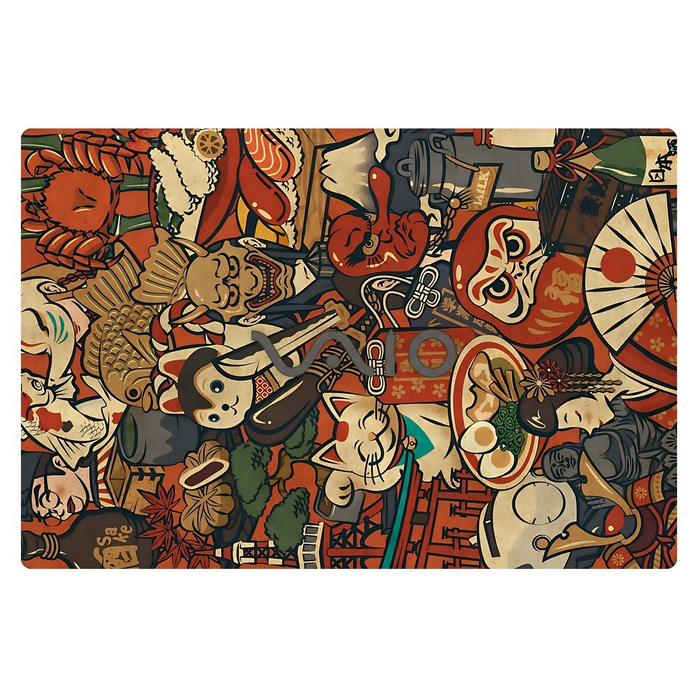 Sony VAIO SVF152 laptop skin - Koi Garden