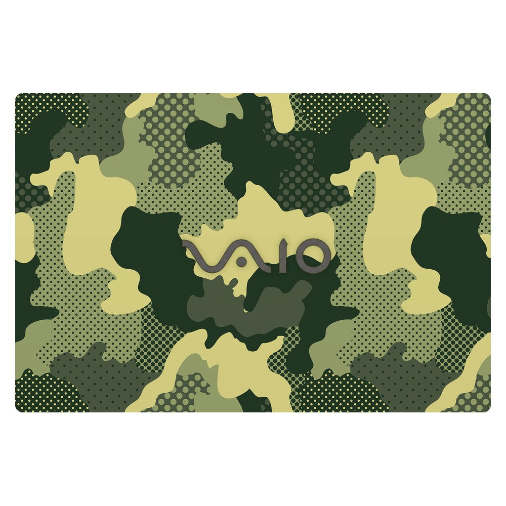 Sony VAIO VJS151 laptop skin - Military Green Camo