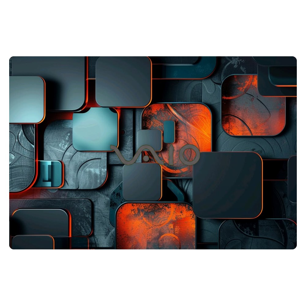 Sony VAIO SVF152 laptop skin - Modern 3D Square