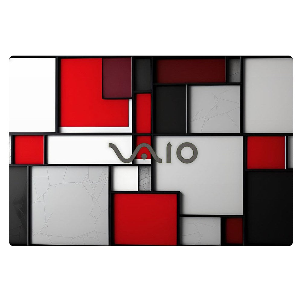 Sony VAIO SVF152 laptop skin - Mondrian Inspired Block Art