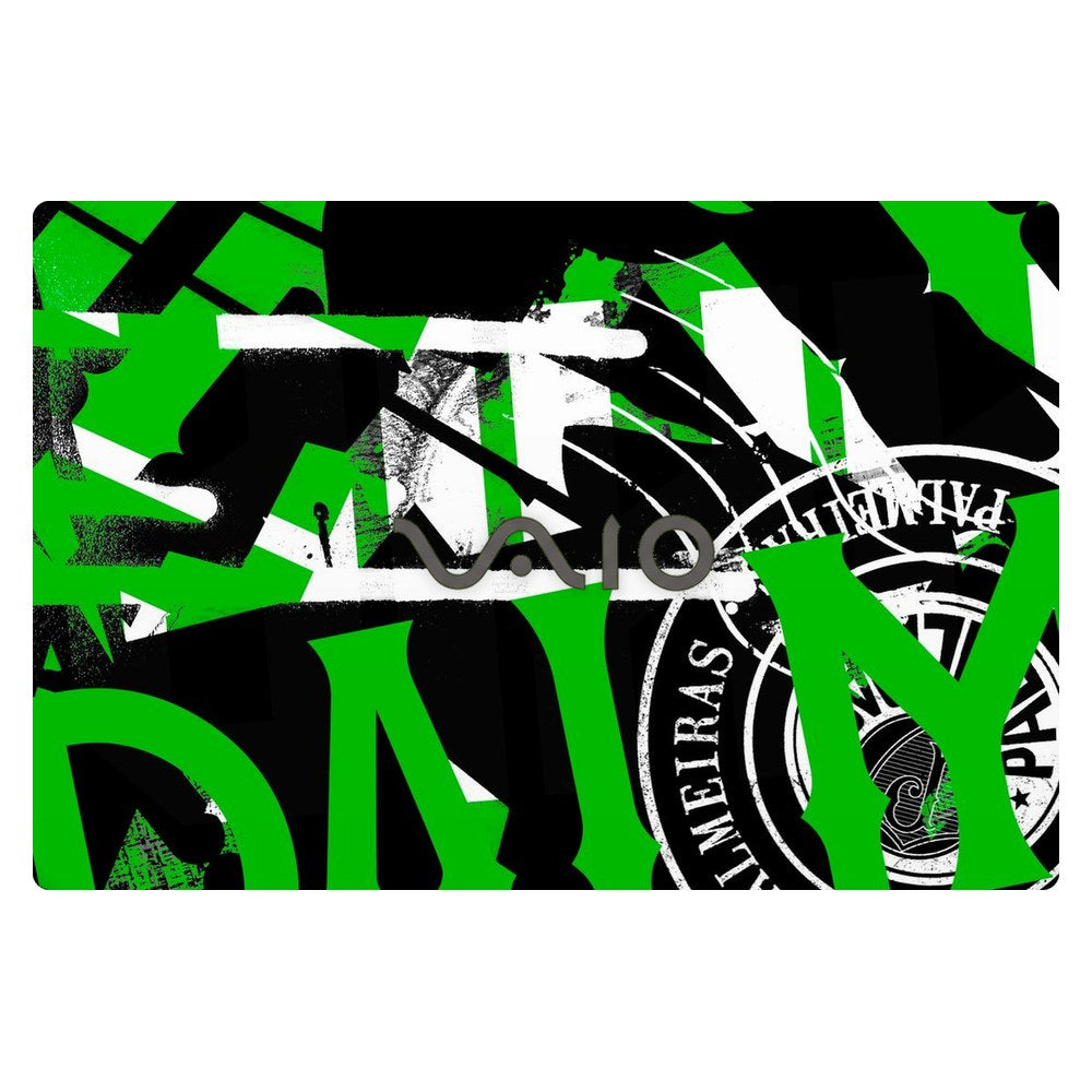 Sony VAIO SVF152 laptop skin - Palmeiras Green Graphics