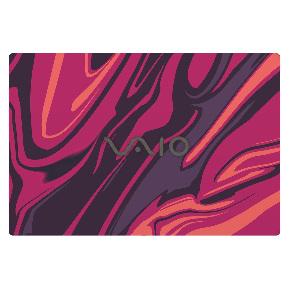 Sony VAIO SVF152 laptop skin - Poseidon Red