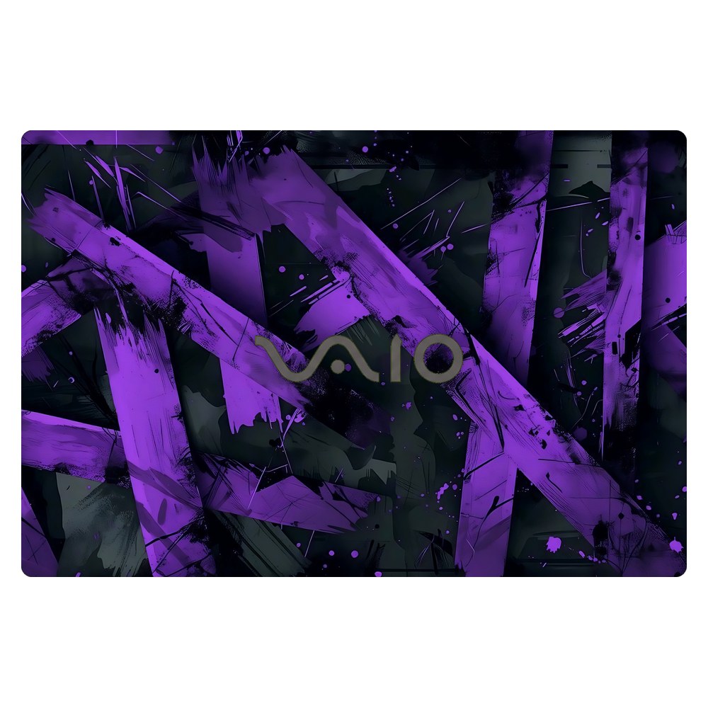 Sony VAIO SVF152 laptop skin - Purple Haze