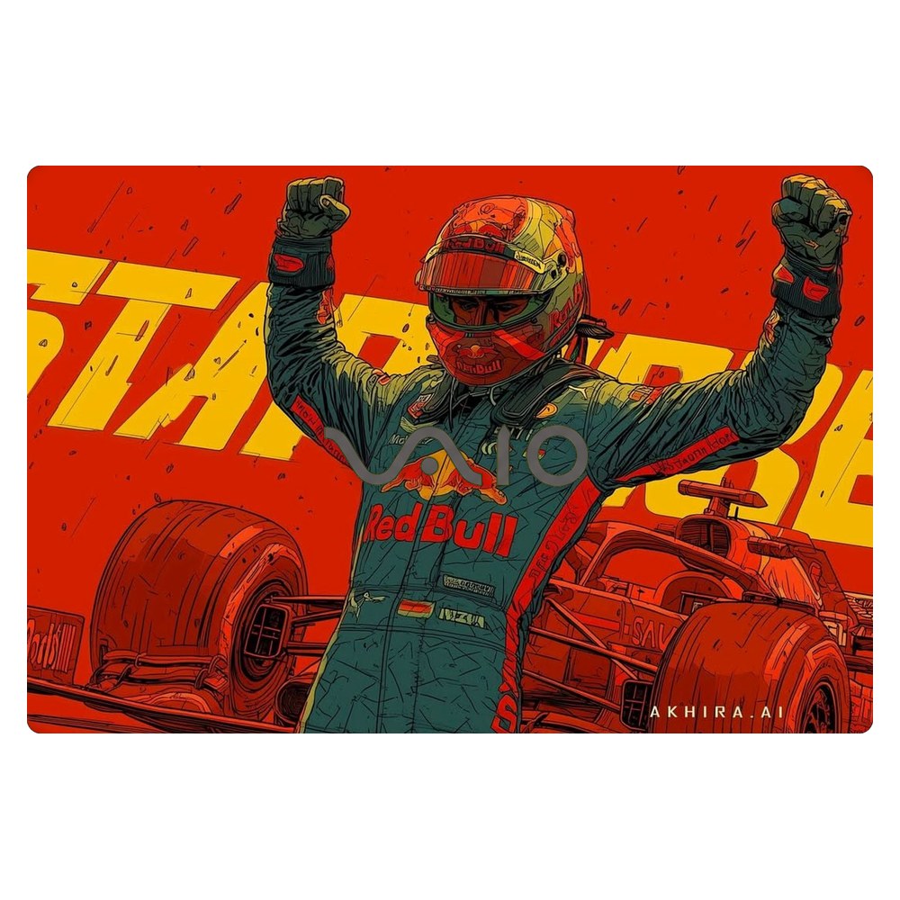 Sony VAIO SVF152 laptop skin - Red Bull Champion