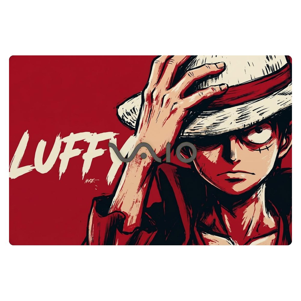 Sony VAIO VJS151 laptop skin - Rubber Man Red