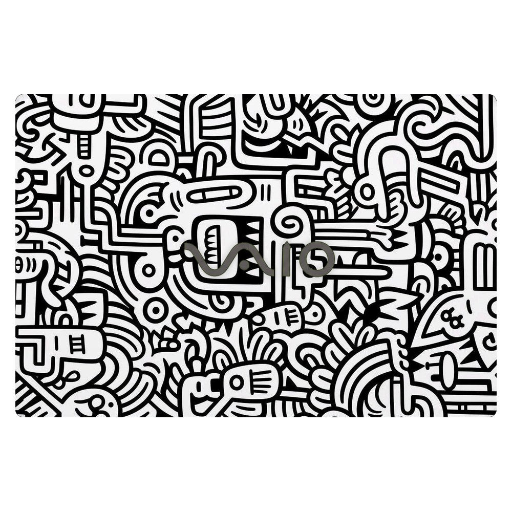 Sony VAIO SVF152 laptop skin - Surreal Abstract Illustration