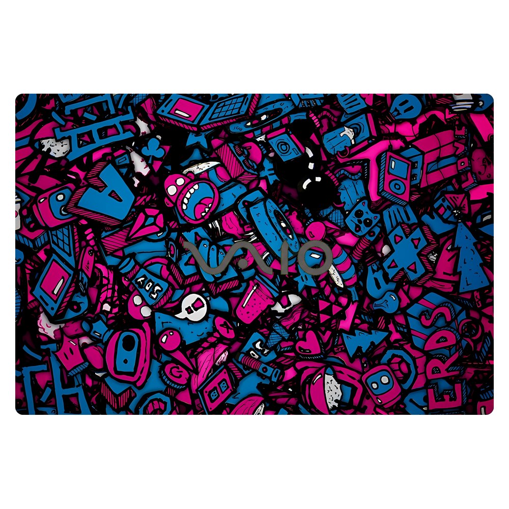 Sony VAIO SVF152 laptop skin - Wildstyle