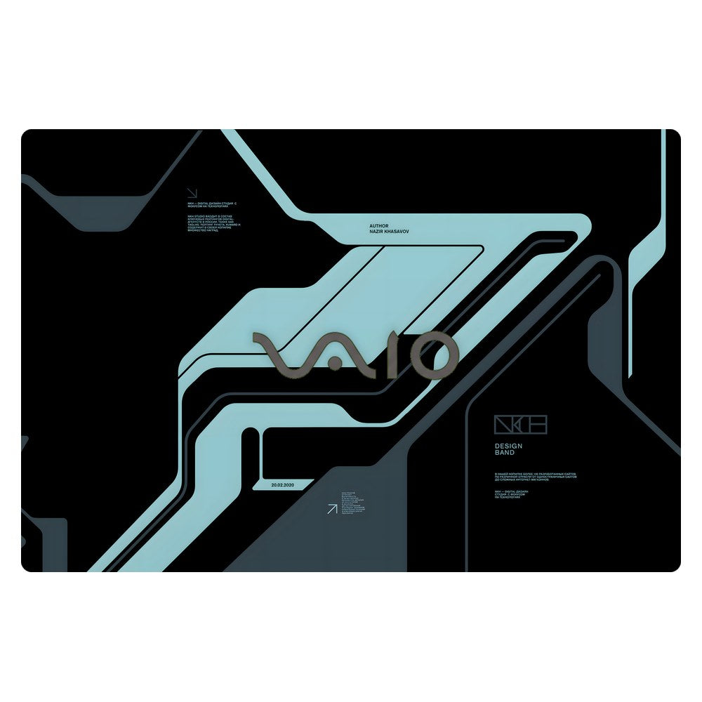 Sony VAIO SVF152 laptop skin - Zero OG Cyberpunk