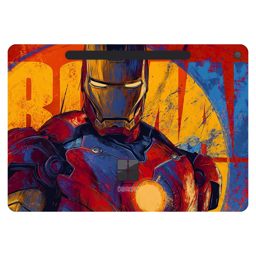 Microsoft Surface Pro 12-inch (Model 2110) laptop skin - Armored Avenger