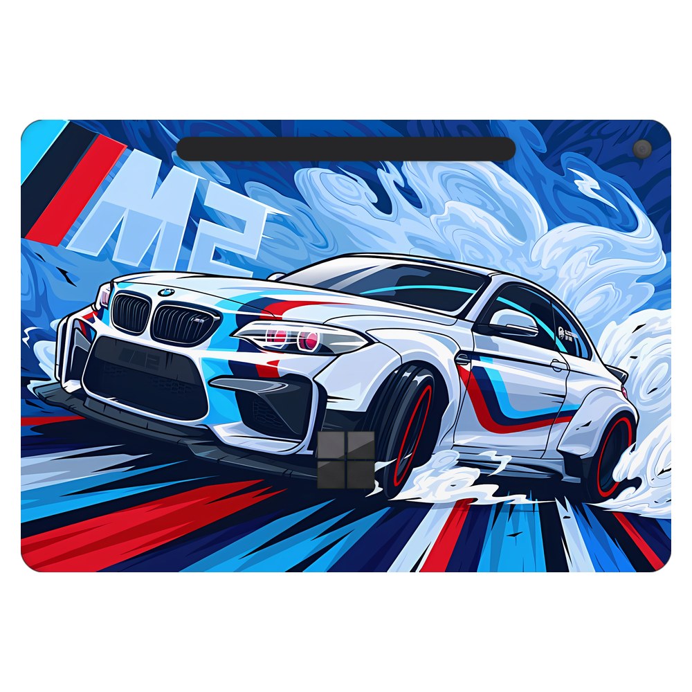 Microsoft Surface Pro 12-inch (Model 2110) laptop skin - BMW M2 Drift