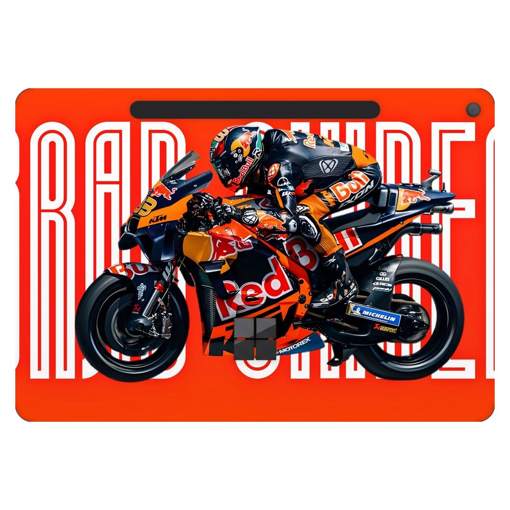 Microsoft Surface Pro 12-inch (Model 2110) laptop skin - Binder RedBull KTM Action