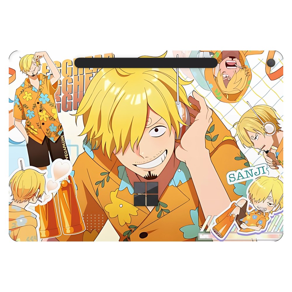 Microsoft Surface Pro 12-inch (Model 2110) laptop skin - Cyber Summer Sanji