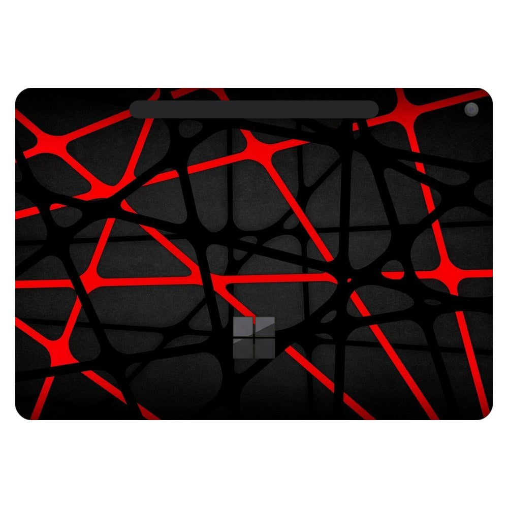 Microsoft Surface Pro 12-inch (Model 2110) laptop skin - Cyberpunk Web Structure